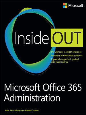 cover image of Microsoft Office 365 Administration Inside Out